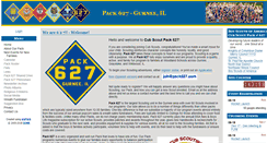 Desktop Screenshot of pack627.com